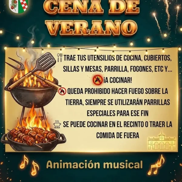 📢🔥 ¡Llega la Cena de Verano de Portillo de Toledo! 🔥📢